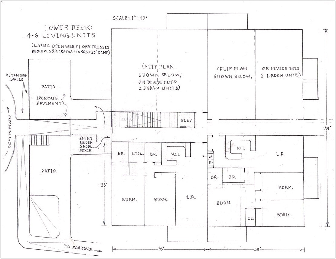 Floorplan for ARC #2 First Floor