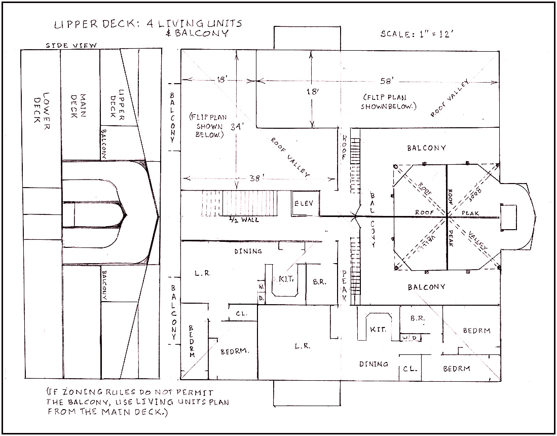 Floorplan for ARC #2 Third Floor