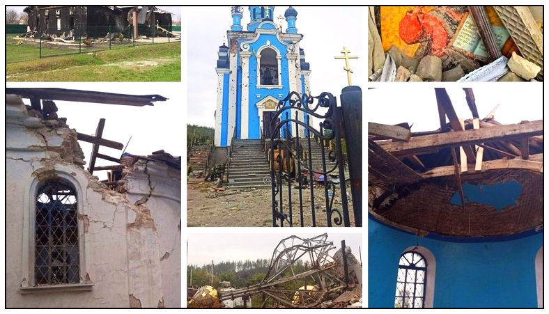 270 religious sites ruined in Ukraine