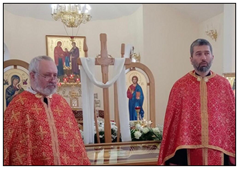 Fr. Bohdan Heleta and Fr. Ivan Levytsky