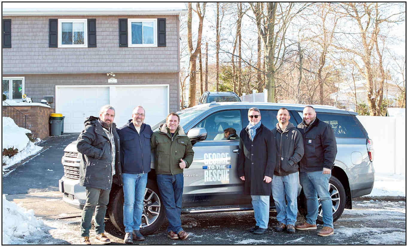 George to the Rescue renovates home of disabled person