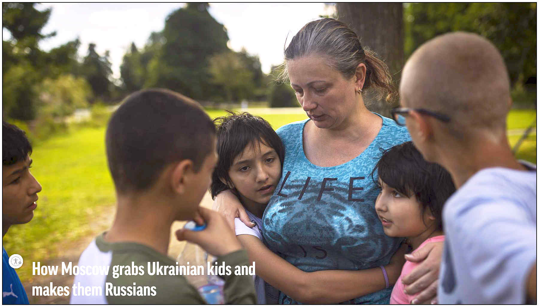 How Moscow Grabs Ukrainian Kids