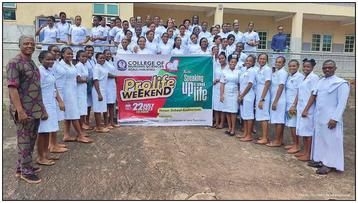 pro-life-training for Nigerian nursing students