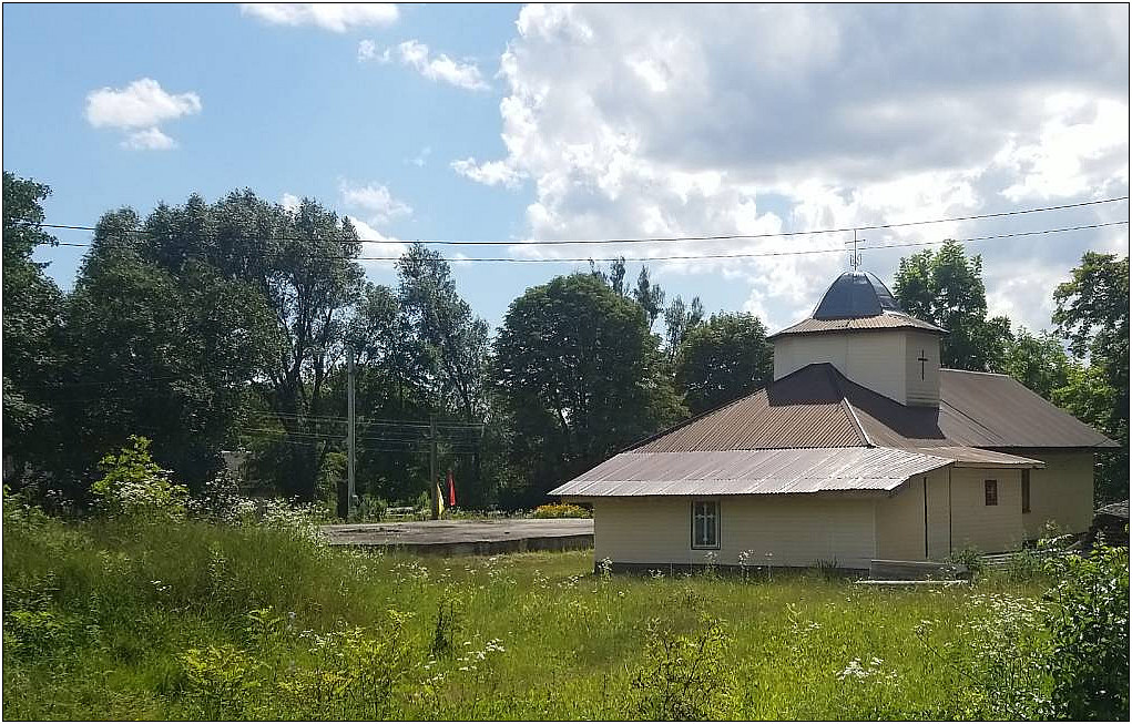 village church in Ukraine